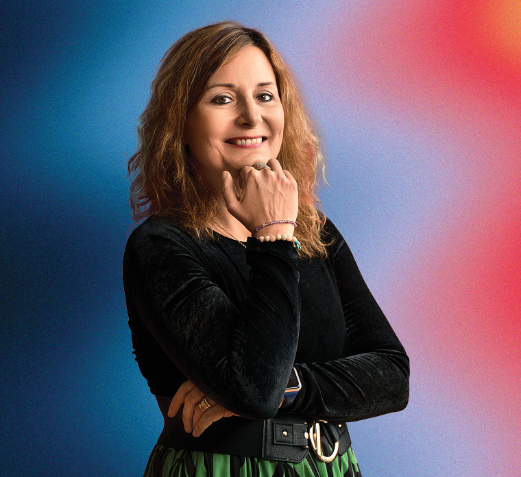 A selfie of Katia Passerini, Arturo Pagan and their son Diego.